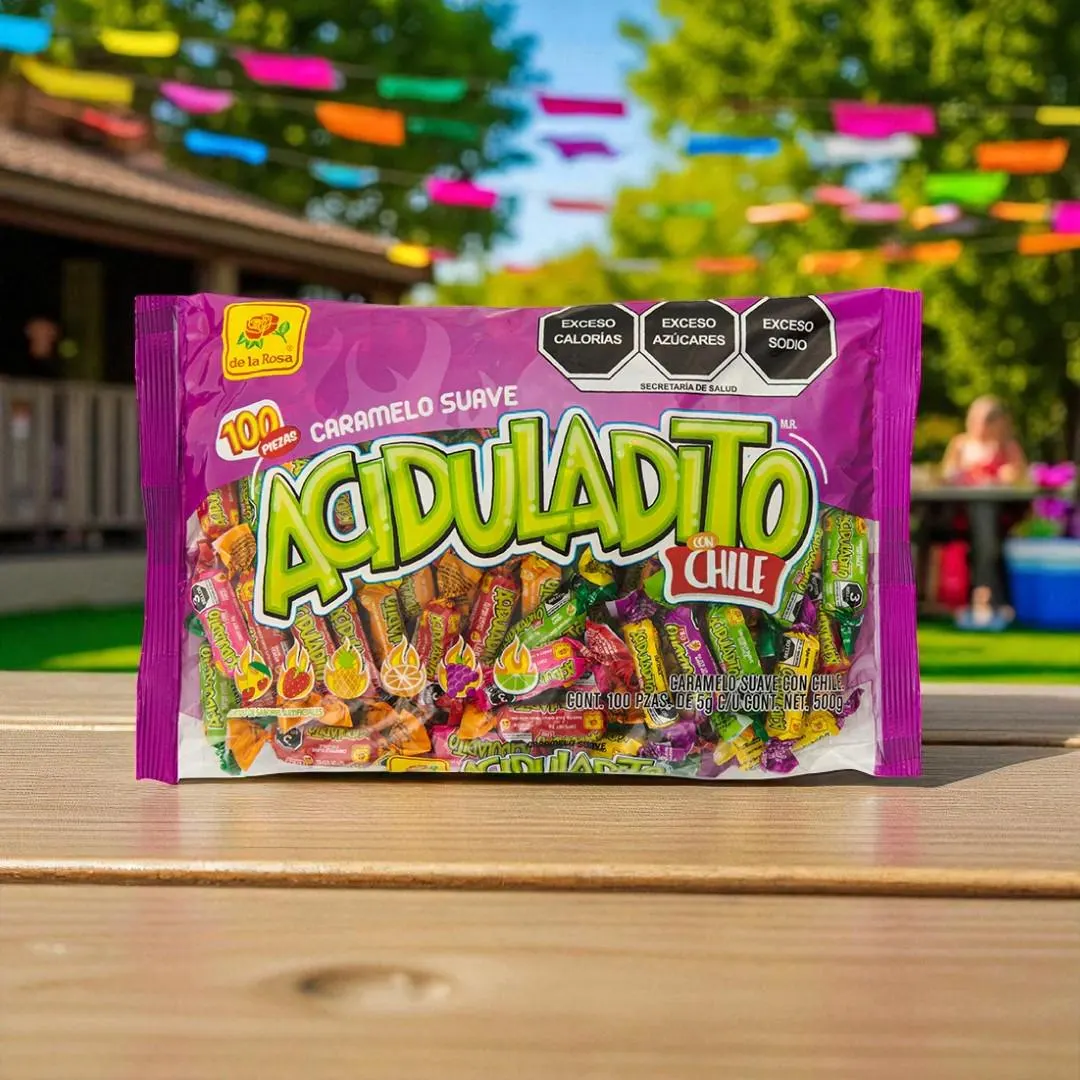 Bolsa de caramelo suave Aciduladito con chile